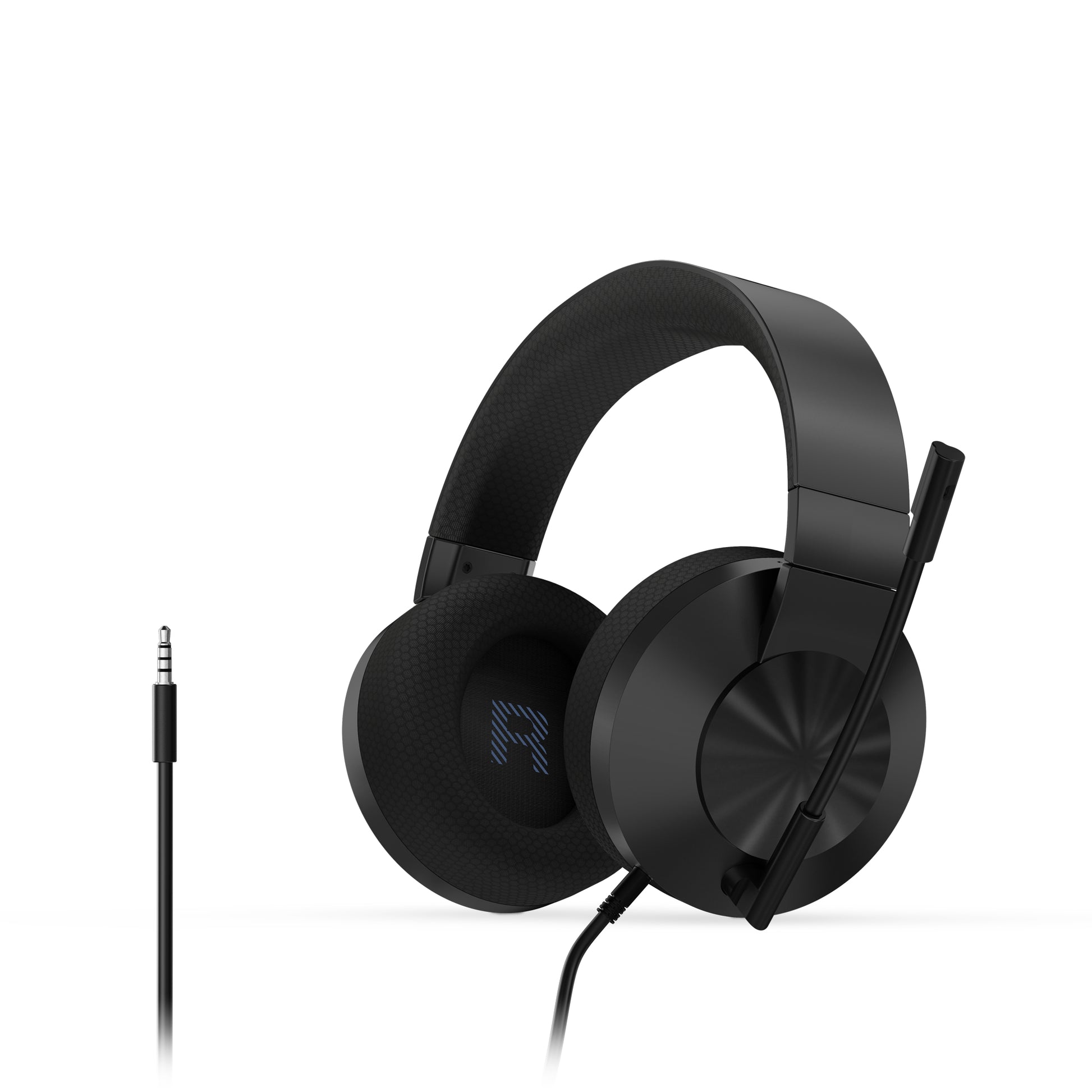Lenovo Legion H200 Gaming-Headset – Over-Ear, Stereo, Kabelgebunden, 3,5 mm Klinke, Schwarz