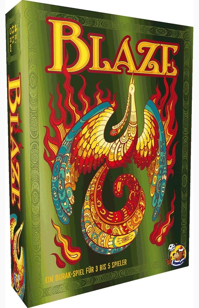 Heidelberger Spieleverlag Blaze – Kartenspiel, 3–5 Spieler, ab 10 Jahren, 20 min, DE