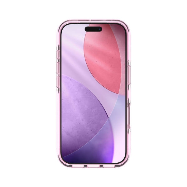 ZAGG Santa Cruz Snap Backcover – für Apple iPhone 17 Pro – Graphen, Pink, Transparent, bis 4 m Sturzsicher