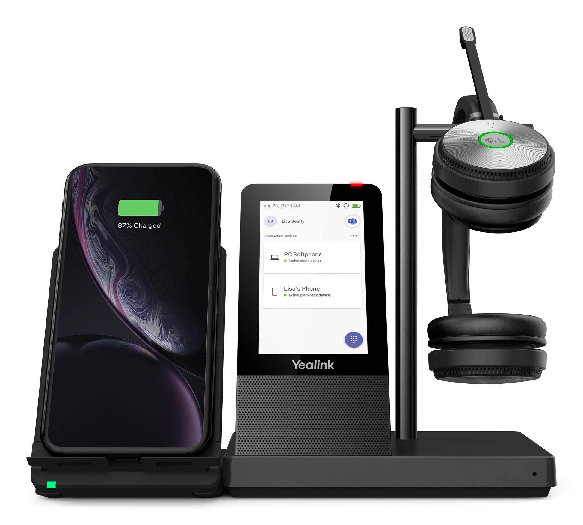 Yealink WH66 – Duo Headset – DECT – für Microsoft Teams