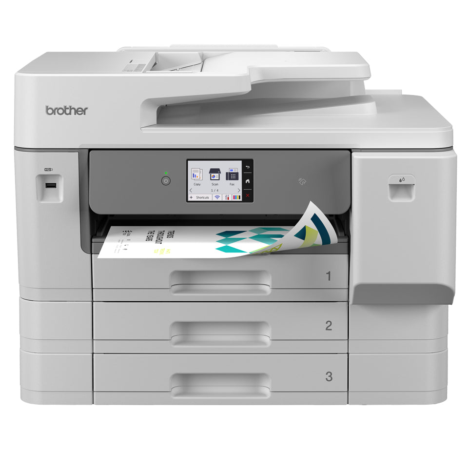 Brother MFC-J6977DW – Farbtintenstrahl-Multifunktionsdrucker, A3, 4-in-1, Duplex, ADF, WLAN/LAN, AirPrint