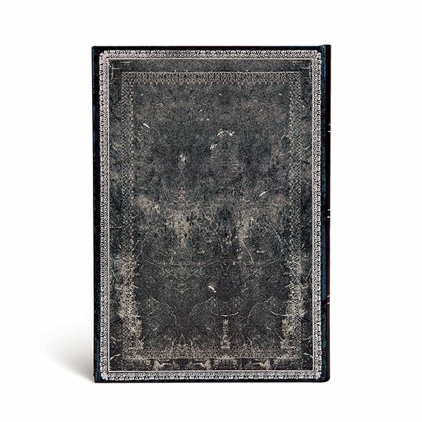 Paperblanks Midnight Steel Adressbuch – 180 × 230 mm – 144 Seiten – 120 g/m² – Hardcover, mehrfarbig, FSC