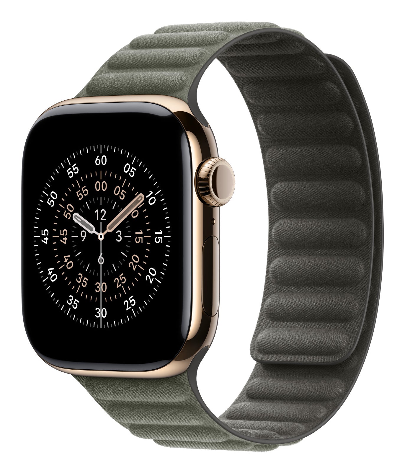 Apple Magnetic Link – Armband – für Apple Watch 42 mm, Salbeigrau, M/L, Polyester