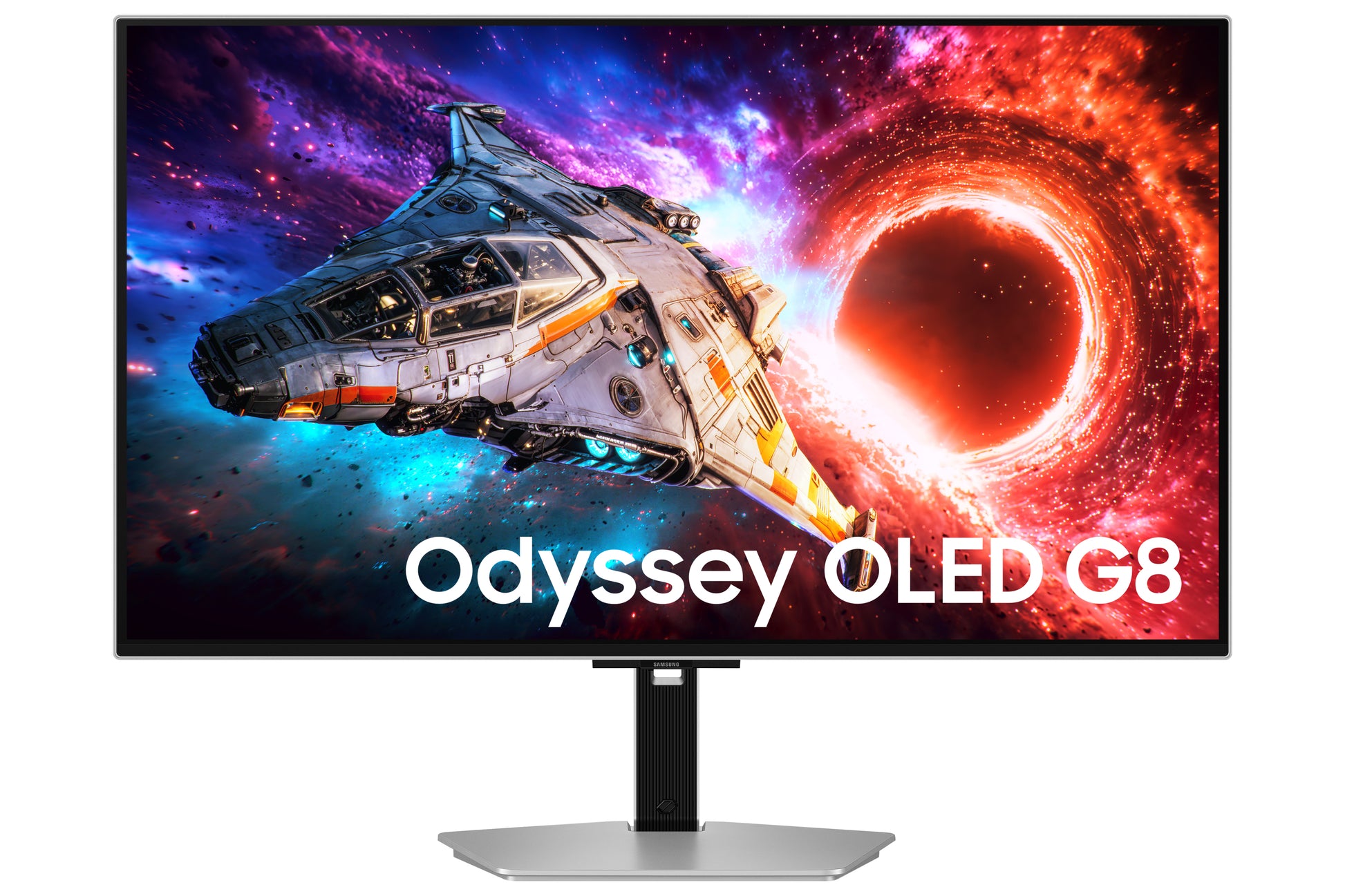 Samsung Odyssey G80HF – 32", 3840 × 2160 (4K), OLED, 240 Hz, USB-C 98 W, DisplayHDR True Black 500