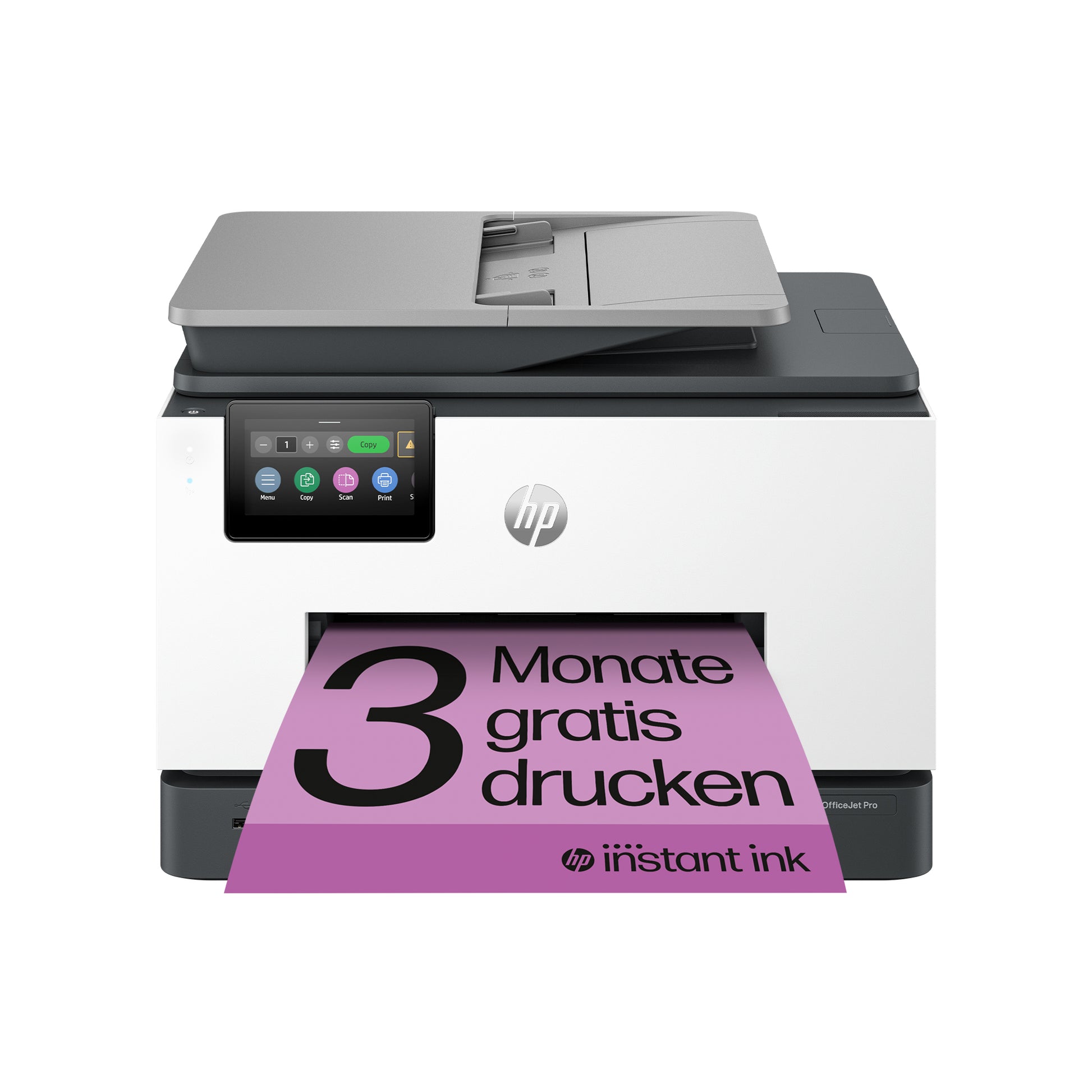 HP OfficeJet Pro 9135e – Farbtintenstrahl-Multifunktionsdrucker, A4, 4-in-1, Duplex, ADF, WLAN/LAN, AirPrint
