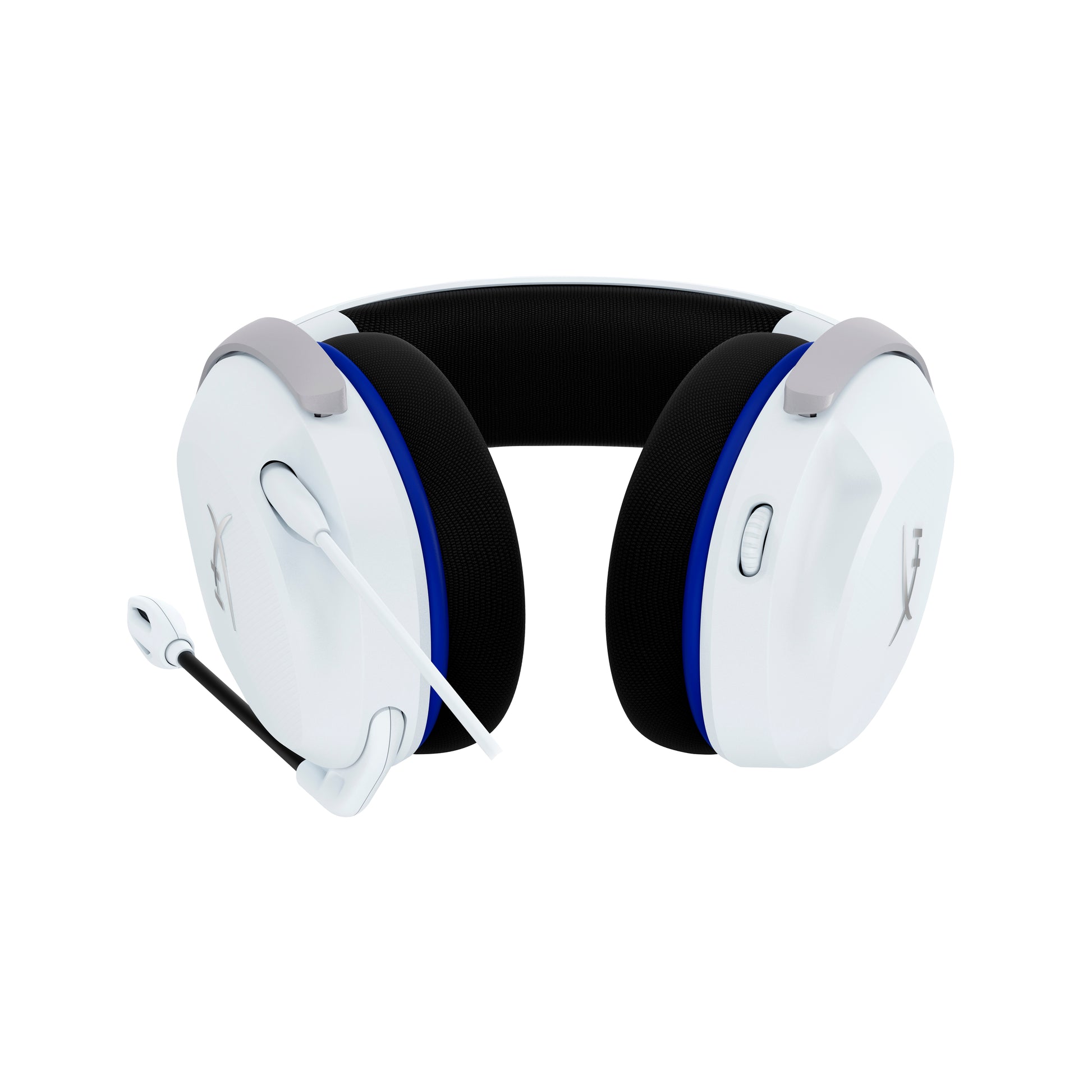 HyperX Cloud Stinger 2 Core Gaming-Headset – Over-Ear, 3,5 mm Klinke, ANC, für PlayStation 4/5, Weiss
