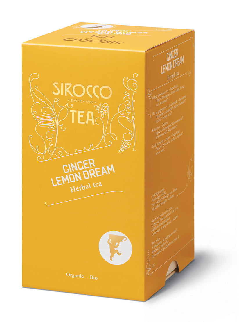 Sirocco Ginger Lemon Dream – Teebeutel, Kräutertee – 20 Beutel