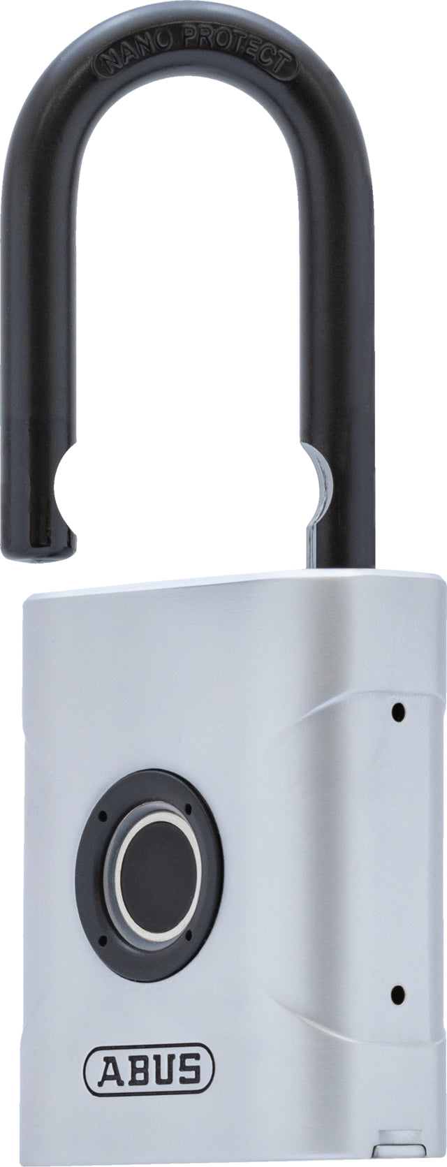 ABUS Vorhängeschloss TOUCH 57 – 50 × 23 × 103 mm, grau, CR2
