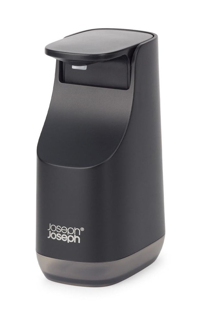 Joseph Joseph Slim Kompakter Seifenspender – Keramik, Schwarz, 350 ml
