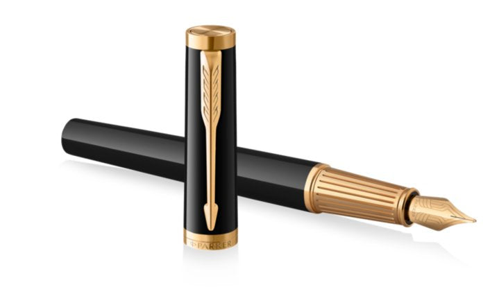 Parker Ingenuity Black G.T. – Feder F – schwarz, blau – Patronen