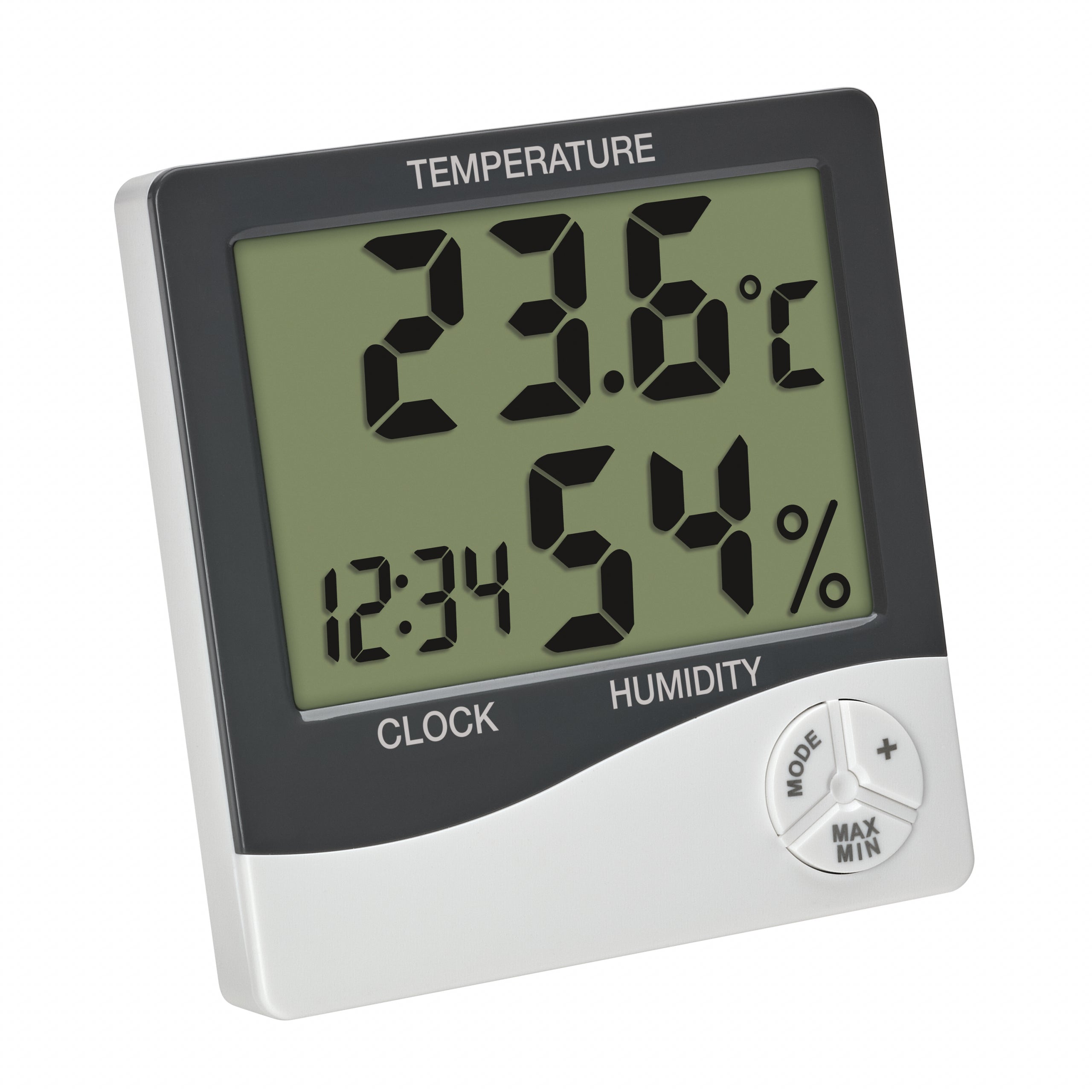 TFA-Dostmann TFA Dostmann – Thermo-/Hygrosensor, Digitales Display – Weiss
