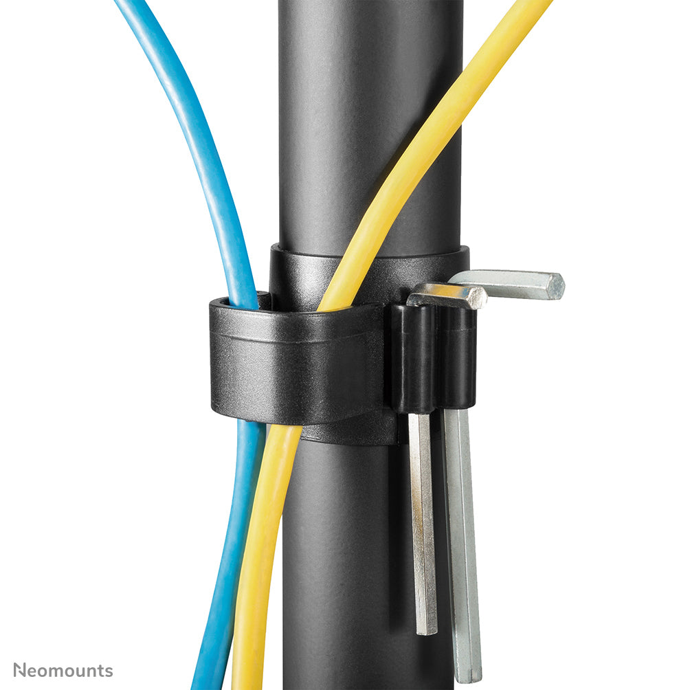 Neomounts FPMA-D550DD3BLACK – Höhenverstellbar, Kabelmanagement
