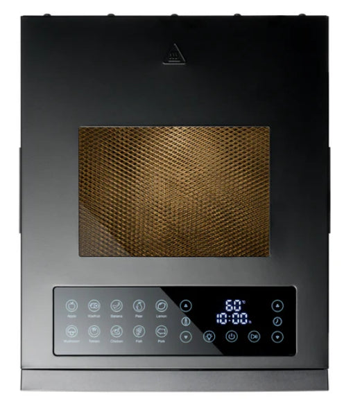 Solis Dörrgerät VitaDry SEV – 8 Edelstahlschalen, 850 W, 48 h Timer – schwarz