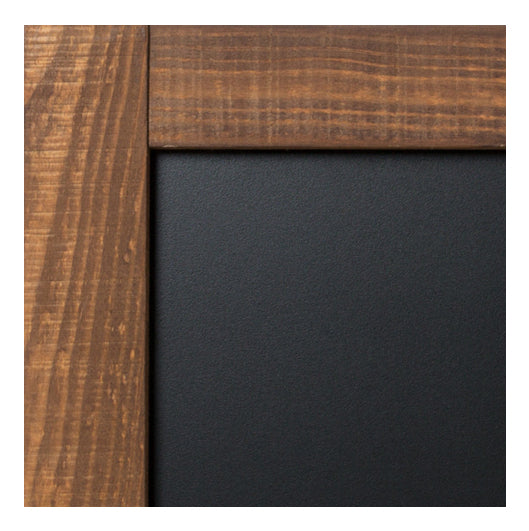 Bi-Office Kreidetafel – 1000 × 700 mm – MDF-Rahmen, schwarz – für Kreide & Kreidemarker