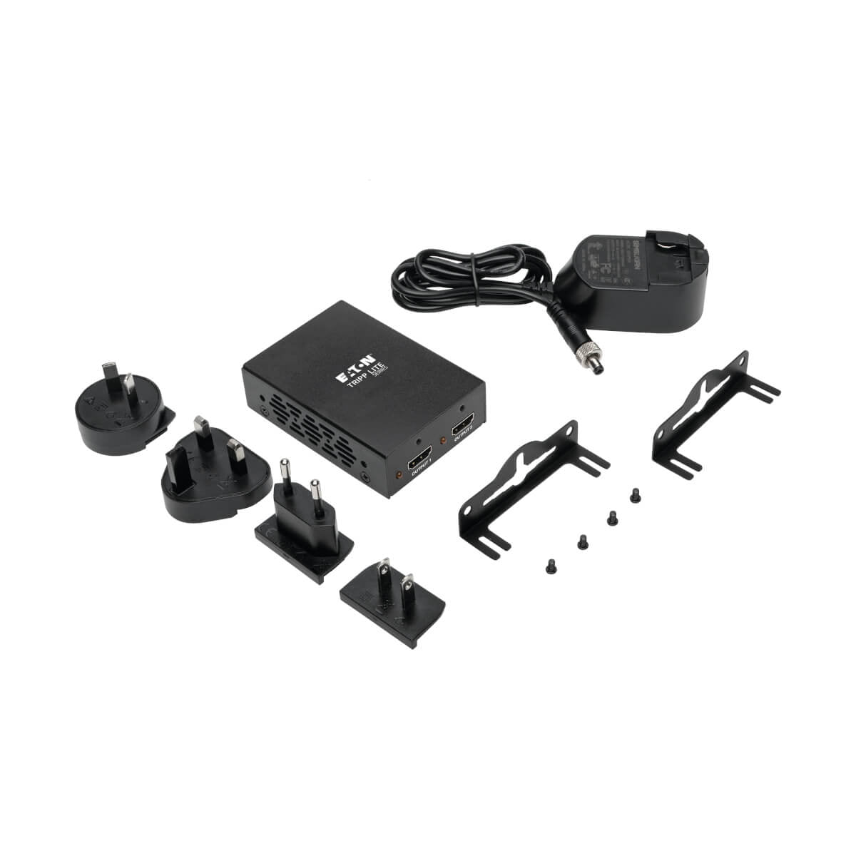 Tripp Lite B118-002-UHD-2 – HDMI Splitter, 1× HDMI Eingang / 2× HDMI Ausgang, 4K@60 Hz, 4,6 m, HDR, HDCP 2.2