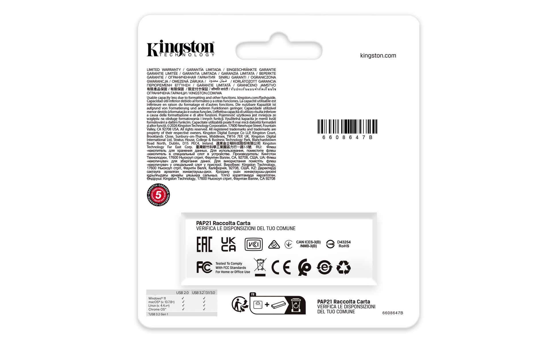 Kingston Technology Kingston DataTraveler Exodia 256 GB USB-A 3.2 Gen 1