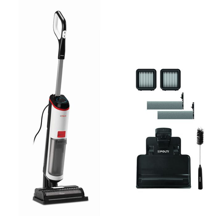 Polti Multiflächenreiniger ROLLYSTEAM WD10C – 750 W, 0,8 l, Netzbetrieb, Kabel 4,9 m