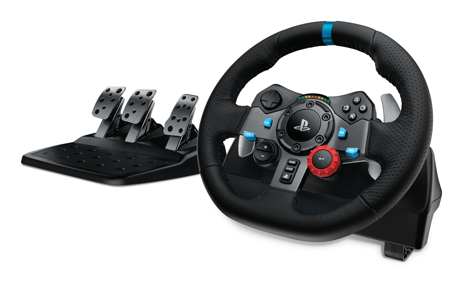 Logitech G G29 Driving Force – Lenkrad-Set – 900° Drehwinkel, Force-Feedback, USB (kabelgebunden) – für PC, PS