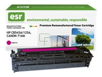 esr CB543A (1978B002) Magenta Toner – kompatibel – 1'400 Seiten – für Canon 1978B002
