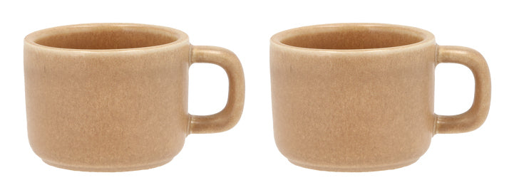 Villa Collection Espressotasse – 2er Set, 100 ml, Ø 6 cm, Porzellan, spülmaschinenfest