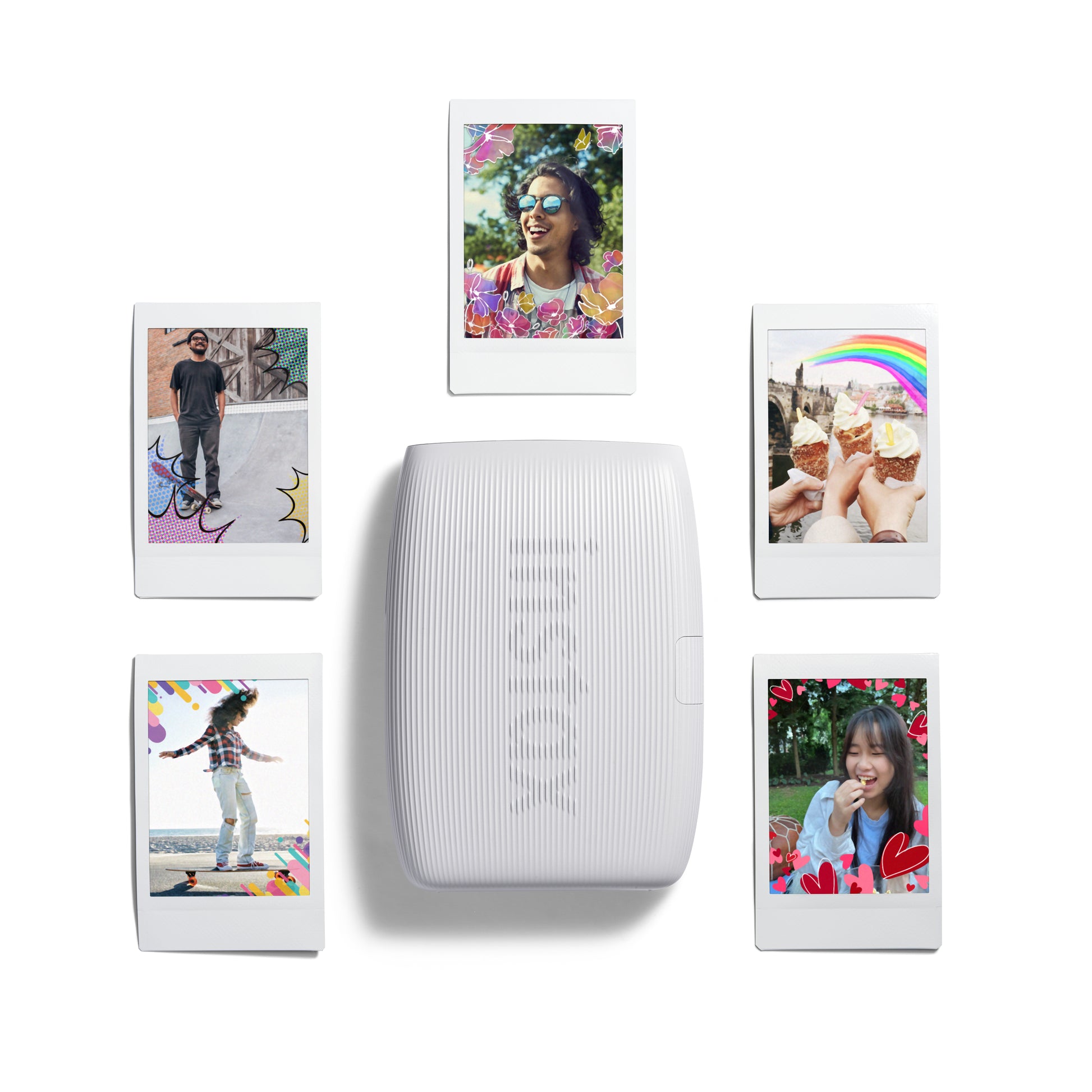 Fujifilm Instax Mini Link3 Clay Weiss