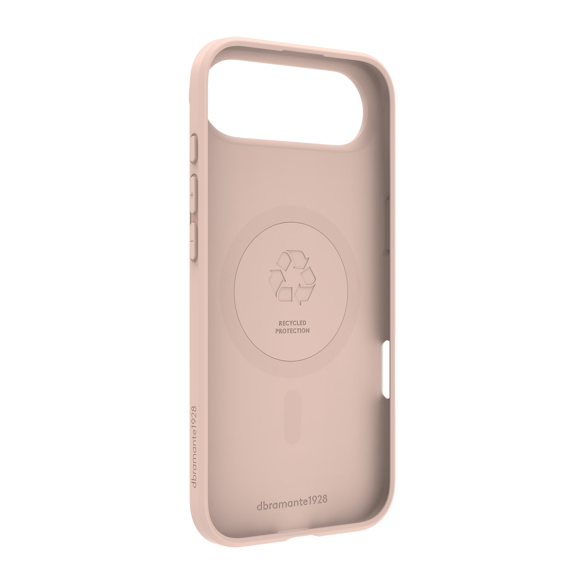 dbramante1928 Greenland Pro MS Backcover – für Apple iPhone 17 Air, Recycling-Kunststoff, Pink Sand