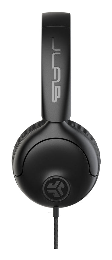 JLab Studio 2 On-Ear Kopfhörer – Stereo, Kabel, 3,5 mm Klinke, Schwarz