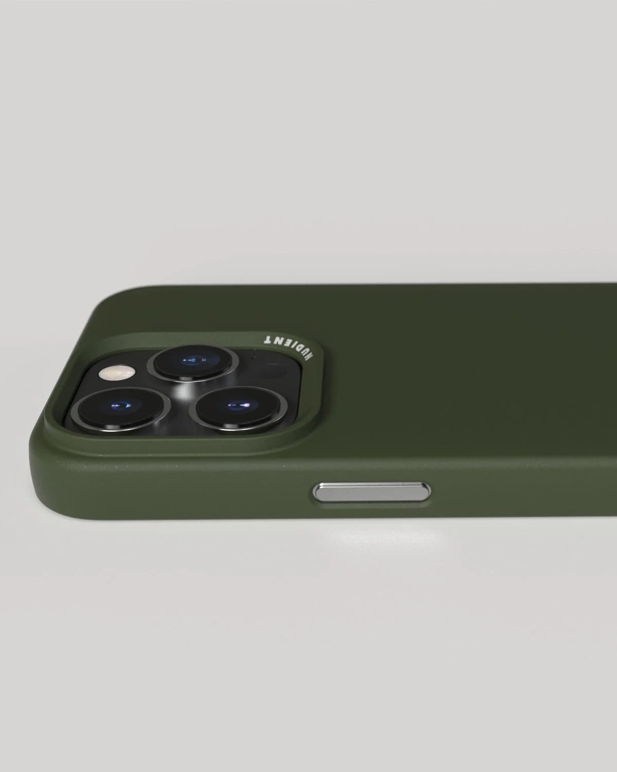 Nudient Thin Backcover – für Apple iPhone 16 Pro Max, Kunststoff, Pine Green, stossfest, kratzresistent