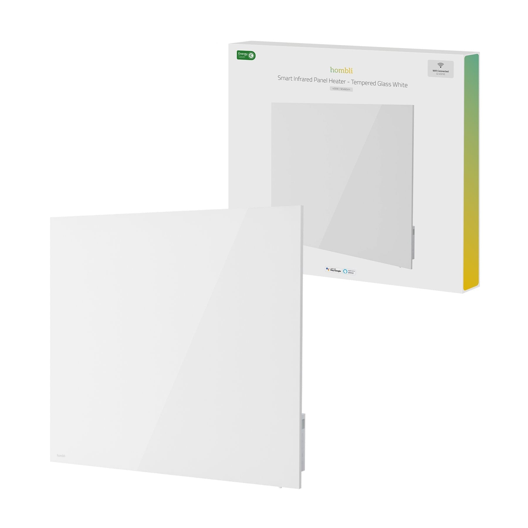 Hombli Konvektor HBIR-0309 – 400 W, IP24, Weiss, Thermostat