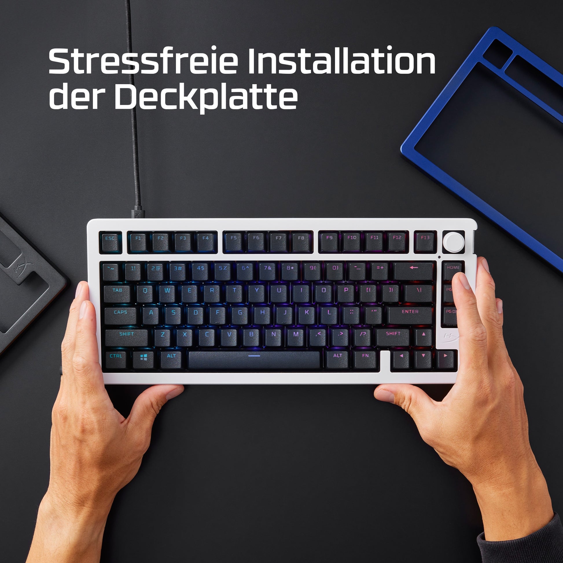 HyperX Alloy Rise Top Plate – Tastatur – für HyperX Alloy Rise