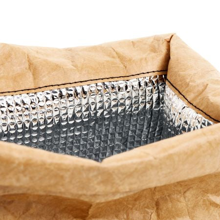 Lékué Lunchtasche To Go – 4 l, 130×250×200 mm – braun, Kunststoff – 1 Stk.