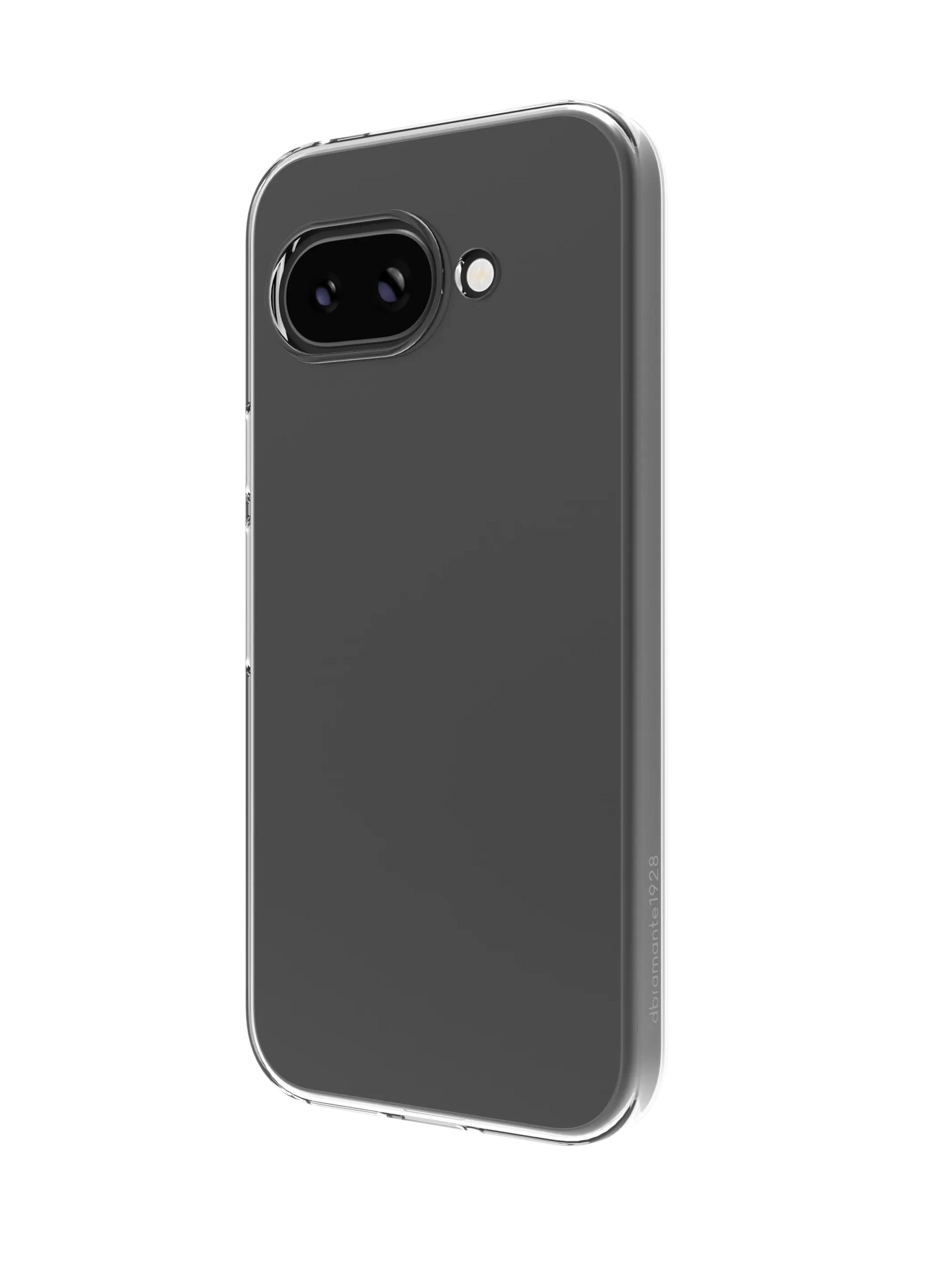 dbramante1928 Backcover – für Google Pixel 9a, Kunststoff, transparent, bis 1,2 m sturzsicher