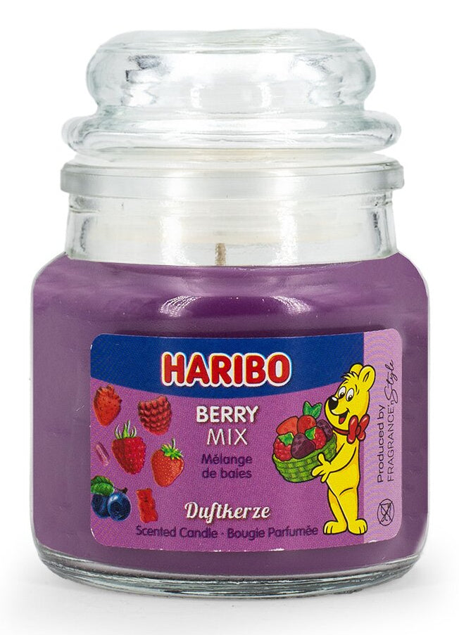 Balthasar Haribo Berry Mix – Duftkerze, Votivkerze im Glas, 12–20 h