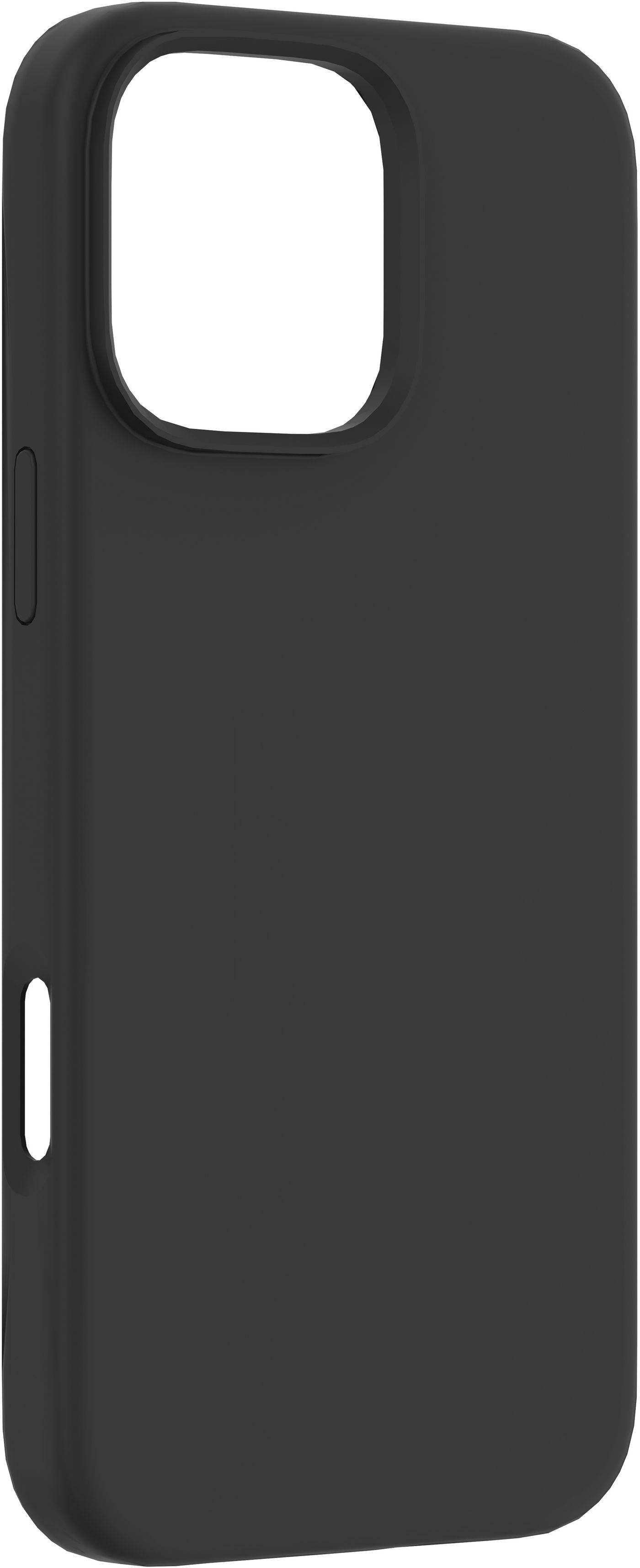 eSTUFF INFINITE RIGA Backcover – für Apple iPhone 16 Pro, PC+Silikon, schwarz, GRS-zertifiziert