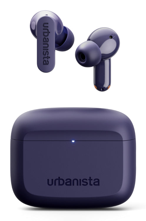 Urbanista Palo Alto TWS In-Ear – ANC, Qi-Ladecase, Violett, BT 5.3