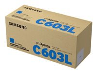 HP Samsung CLT-C603L (SU080A) Cyan-Toner – Original XL – 10'000 Seiten – für Samsung C4010ND/C4060FX/C4062FX