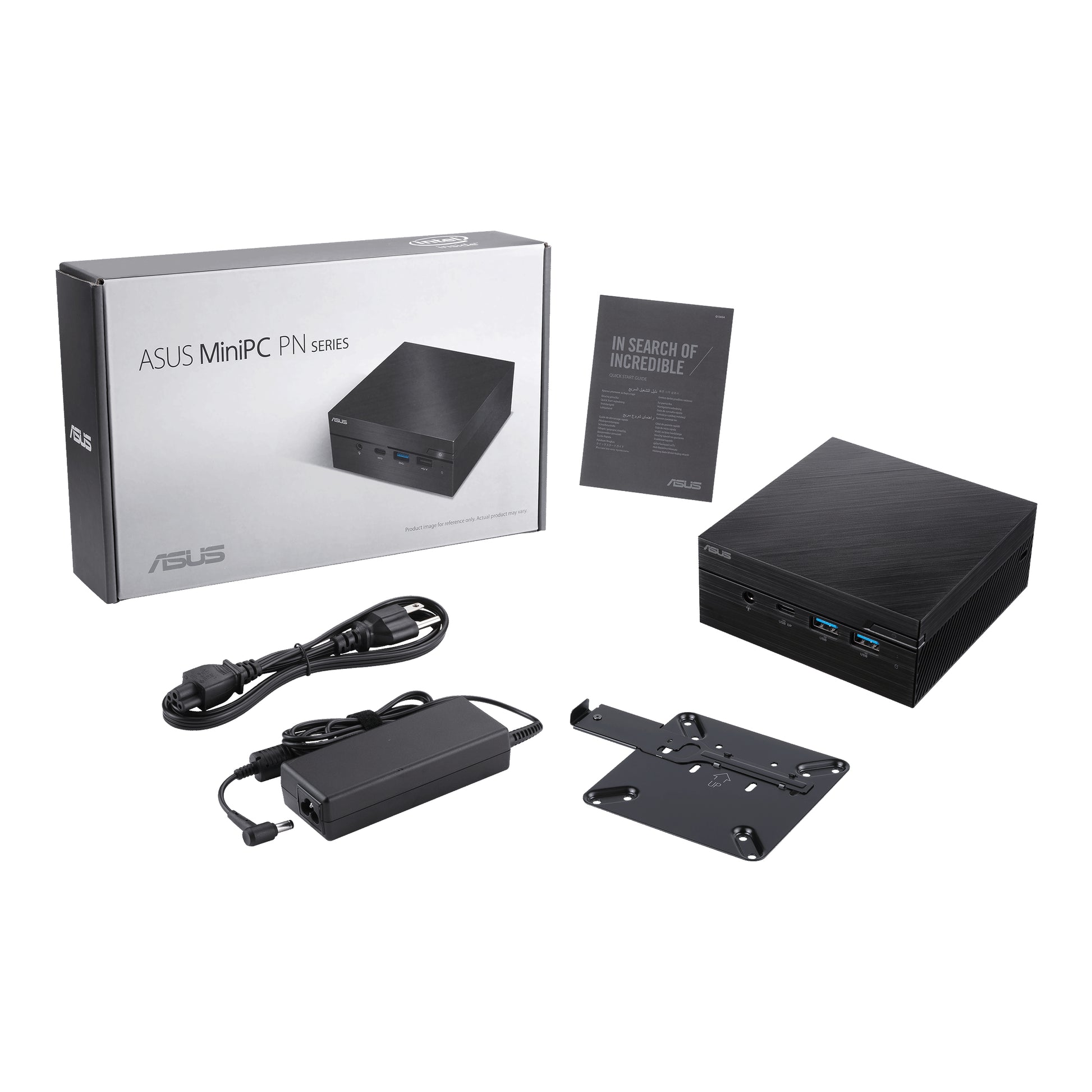 ASUS PN53-BS7773MDS1 Mini-PC Barebone – Wi-Fi, Ethernet, Bluetooth – Netzteil 90 W