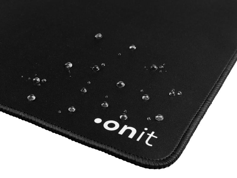 ONIT Mausmatte Pro – Mauspad – 780 × 300 × 3 mm, Textil, Schwarz