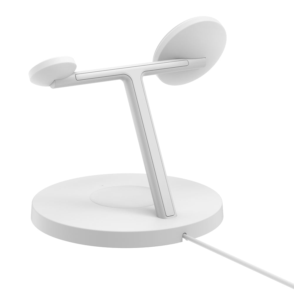 Belkin BOOST CHARGE PRO 3-in-1 Ladestation – 15 W, Qi2, magnetisch – für Apple Watch