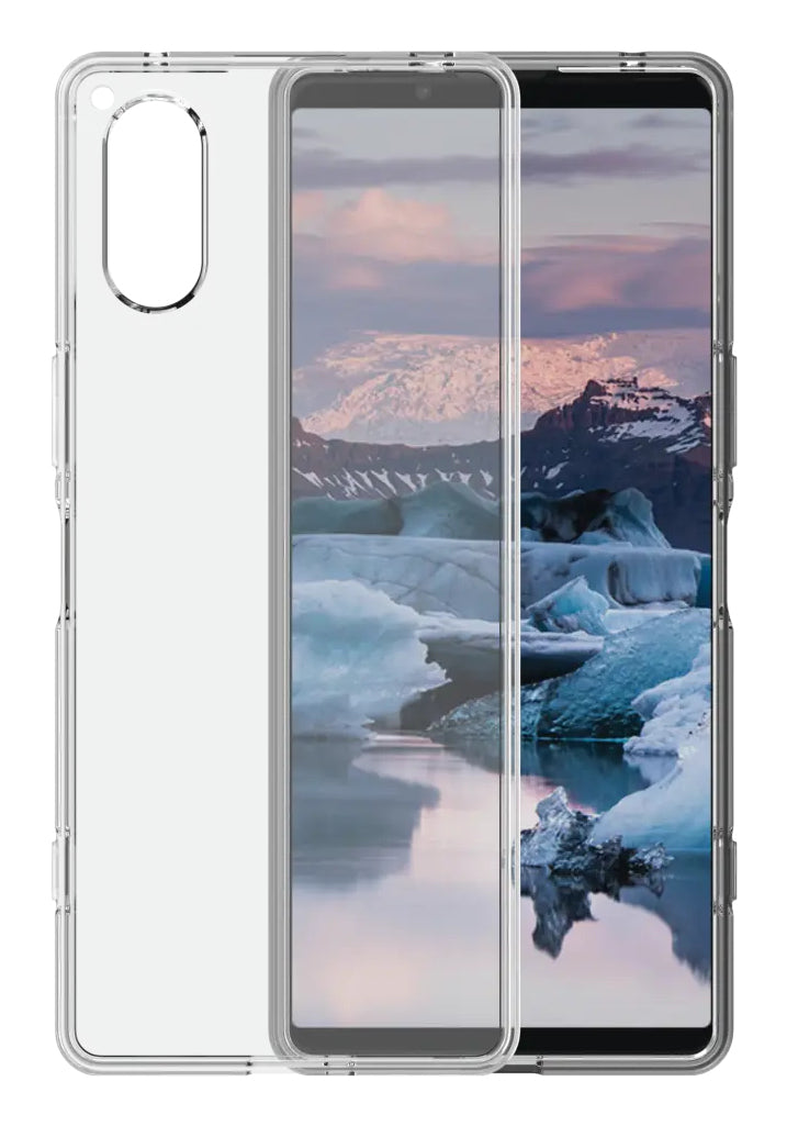 dbramante1928 Greenland Backcover – für Sony Xperia 5 Mark V, Kunststoff, transparent, bis 1,2 m sturzsicher