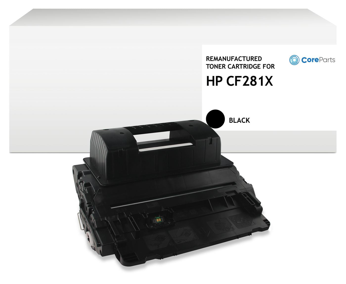 CoreParts Toner – Schwarz, 40000 Seiten – für HP
