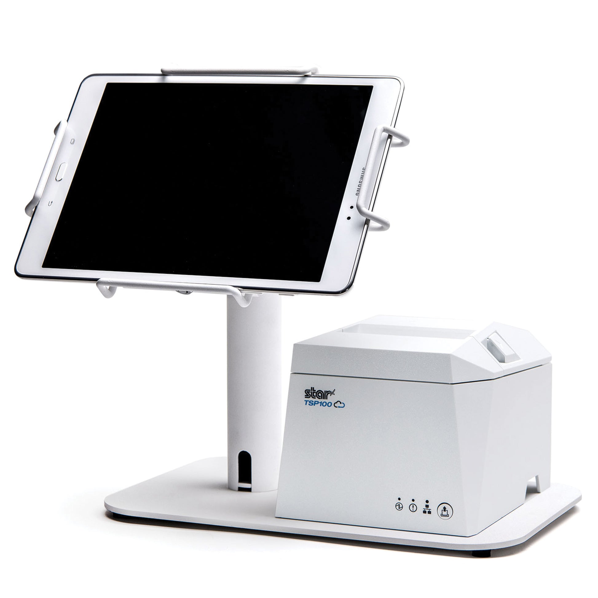 Star Micronics POS-Ständer, Stahl, Schwarz, Weiss