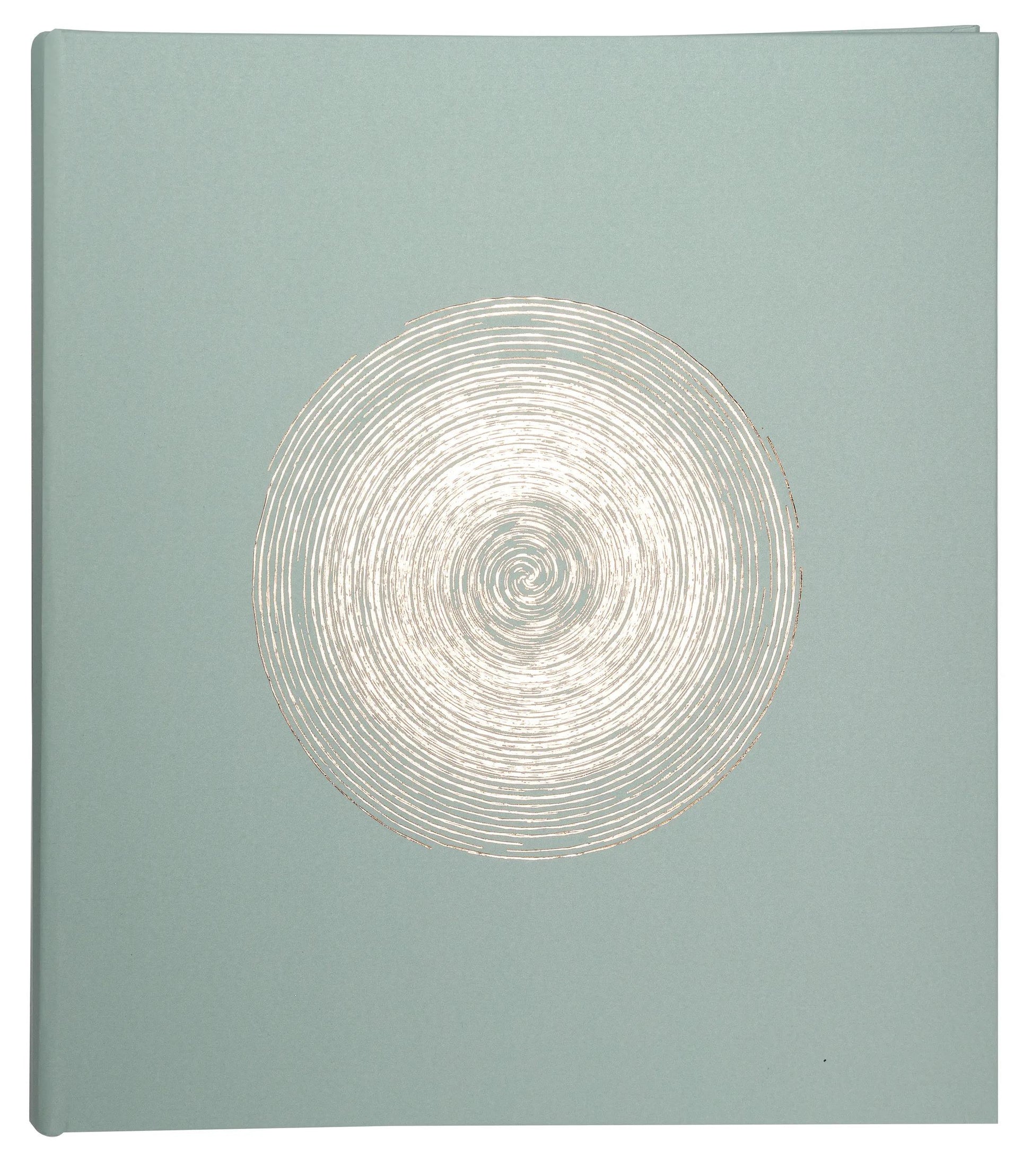Exacompta Fotobuch, gebunden, 60 Seiten, weiss, 29 × 32 cm, grün, für 300 Fotos 10 × 15 cm, mit Pergamin