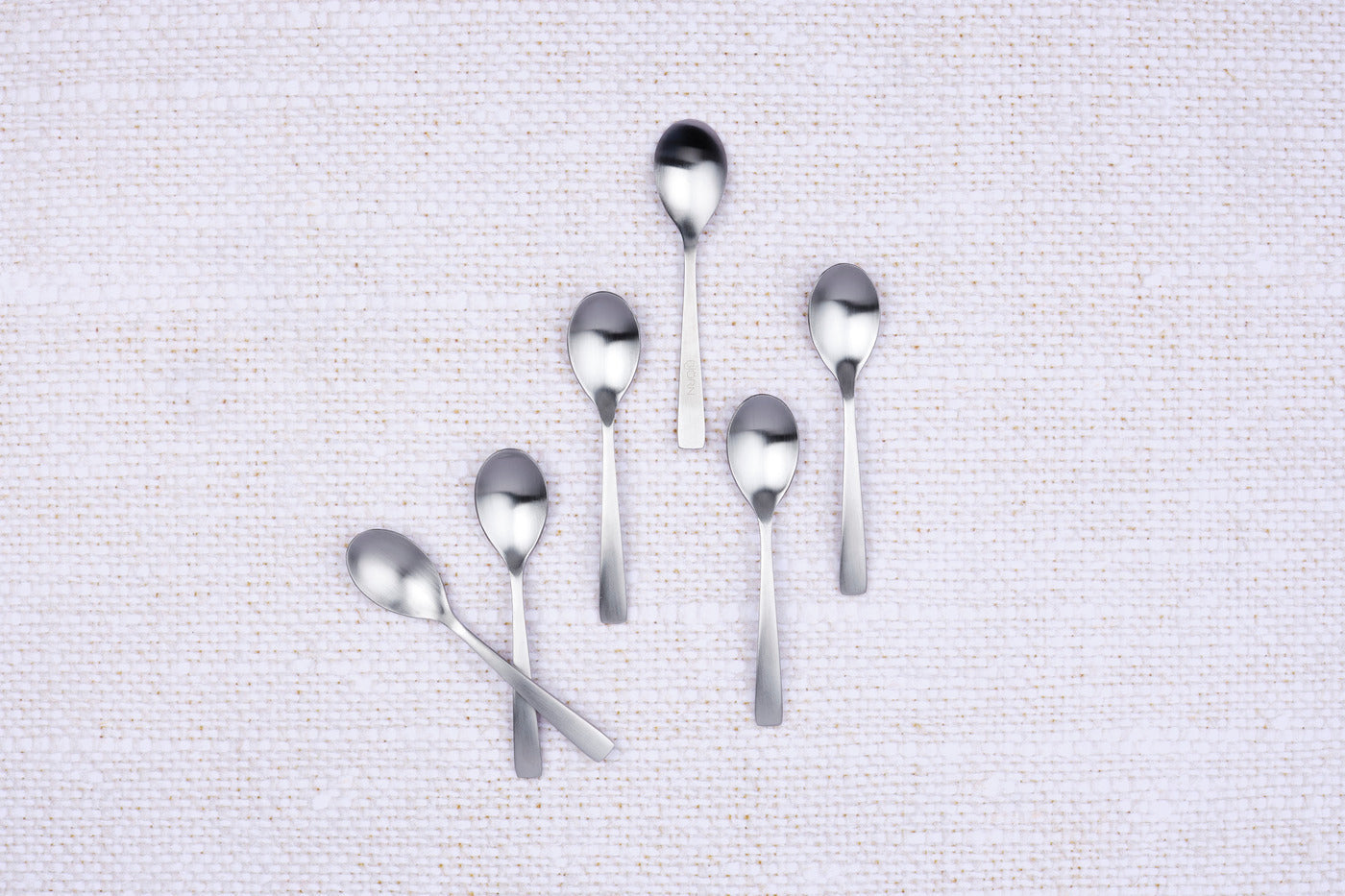 Björn OGLU Espressolöffel – 6er-Set, 11,8 cm, Edelstahl, spülmaschinenfest
