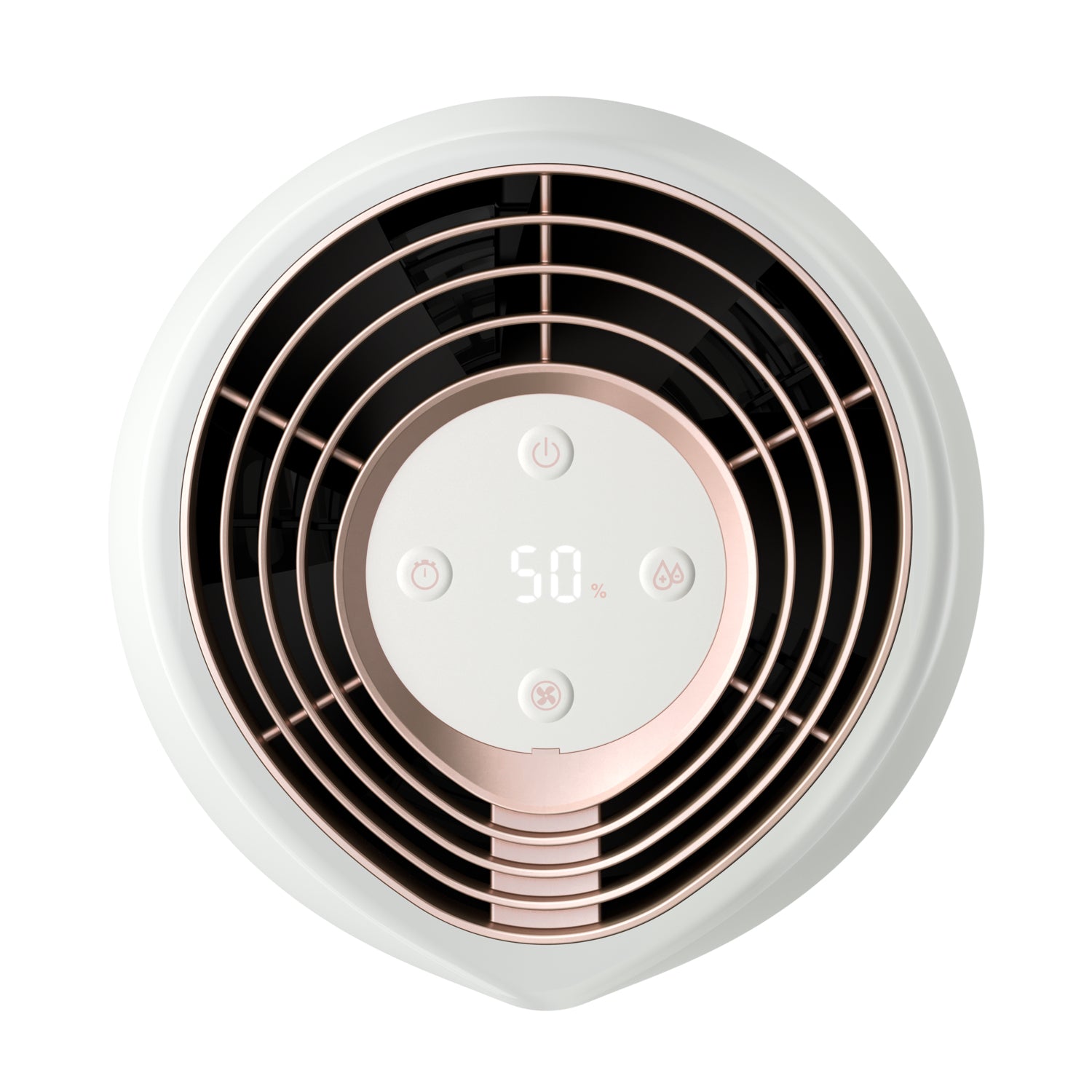 Philips Luftbefeuchter HU2716/10 – Verdunster, 200 ml/h, 2 l Tank, bis 32 m², Hygrostat