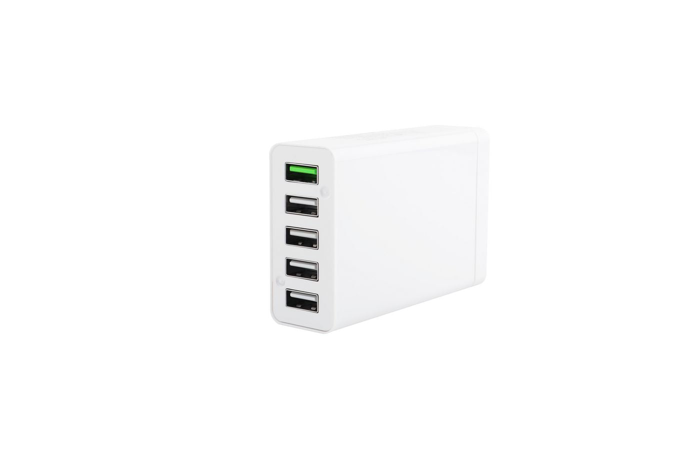 CoreParts USB-Desktop-Ladegerät 40 W – USB-A×6, QC 3.0 – Weiss