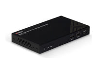 Lindy HDMI KVM-Extender über HDBaseT, bis 150 m, 4K (3840 × 2160), IR, RS-232