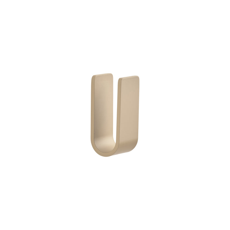 Zone Denmark Haken Ume – 3,4×3,5×8 cm, Aluminium, Camel