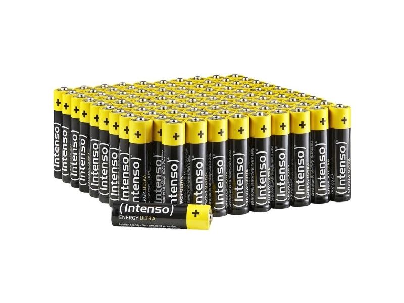 Intenso AAA Batterien, Alkaline, 1,5 V – 100 Stk.