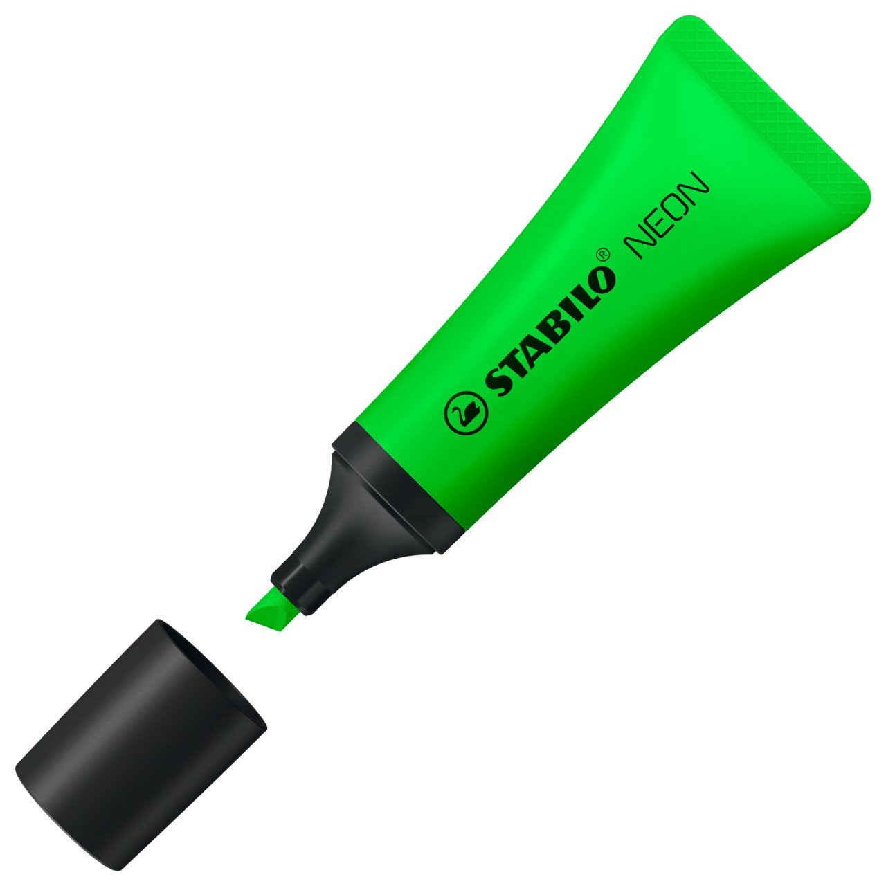 STABILO Textmarker Grün – Keilspitze, 2–5 mm